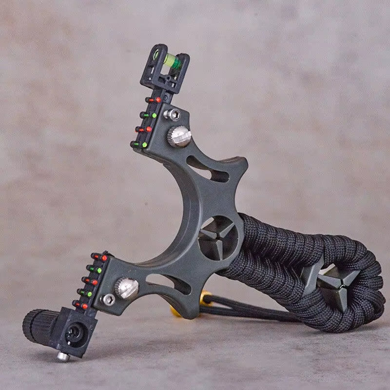 High Precision Infrared Laser Slingshot Pressureless Fast Catapult Outdoor Professional Shooting Hunting Competitive Sports Toy