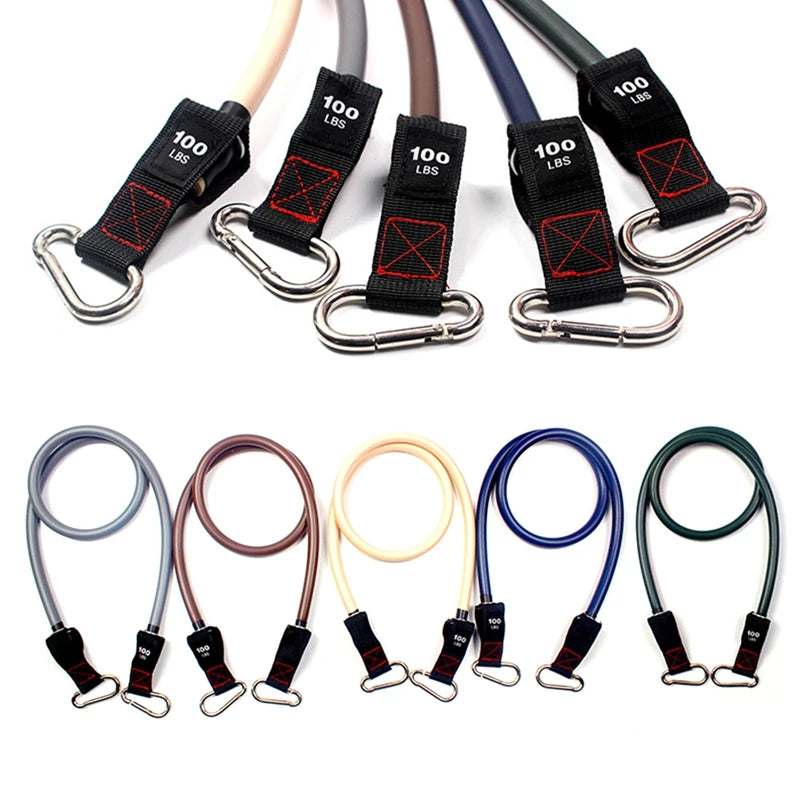 Non-Slip Fitness Stick 500LBS Elastic Bands for Fitness Pilates Bar Kit Resistance Bands Detachable Workout Bar Exercise Bands