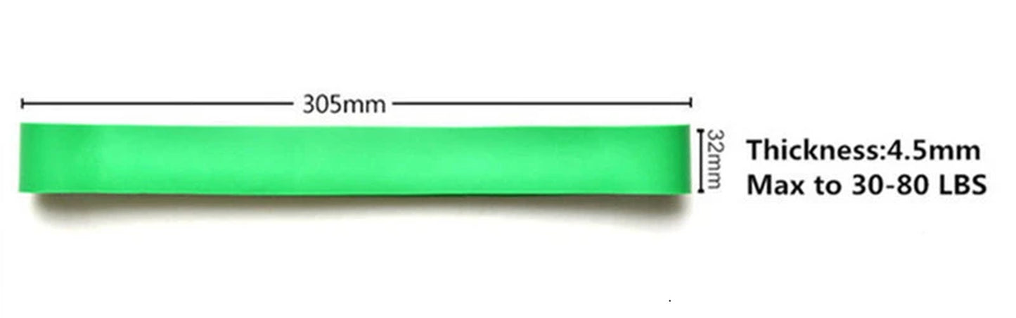 Training Fitness Gum Exercise Gym Strength Resistance Bands Pilates Sport Rubber Fitness Bands Crossfit Workout Equipment