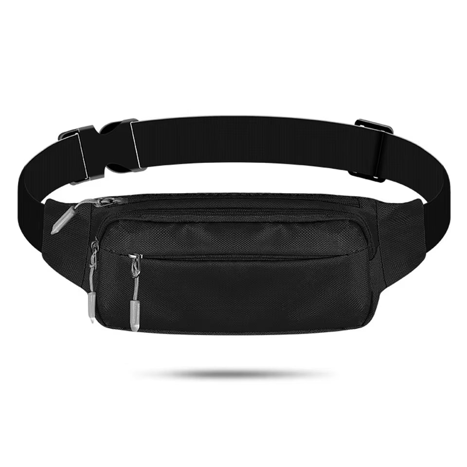 Waterproof Waist Pack Women Sports Running Waist Bag for Men Mobile Phone Holder Belt Bag Gym Fitness Travel Pouch Chest Bags
