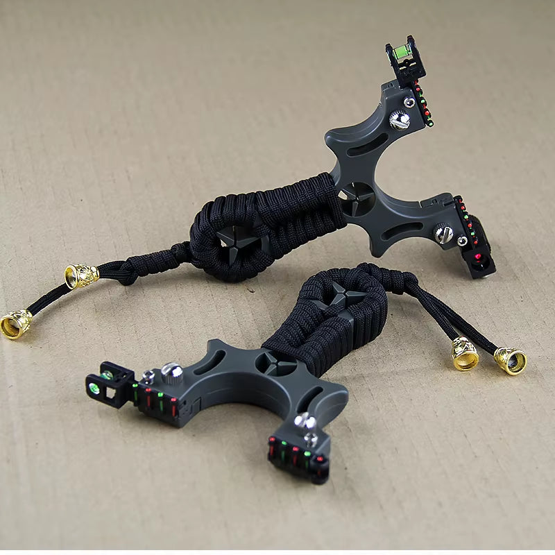 High Precision Infrared Laser Slingshot Pressureless Fast Catapult Outdoor Professional Shooting Hunting Competitive Sports Toy