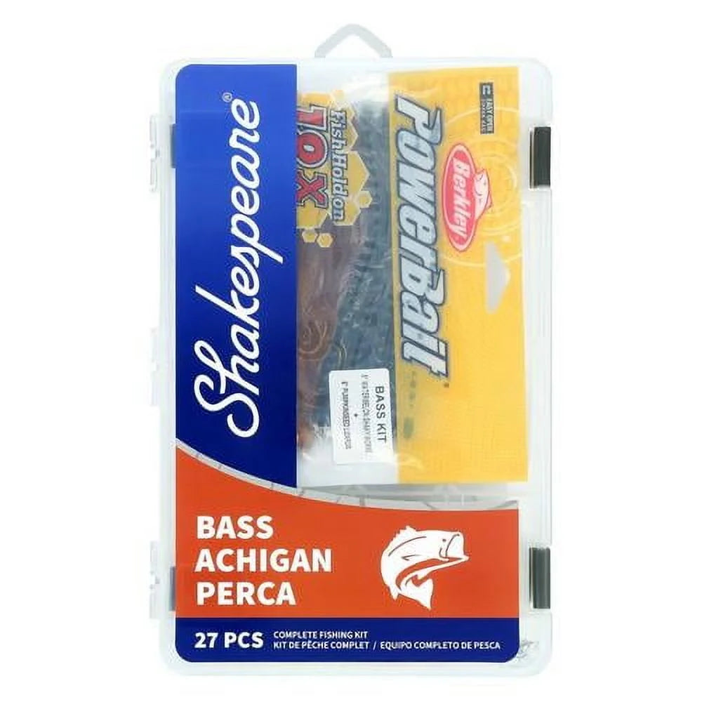 Catch More Fish Bass Tackle Box Kit