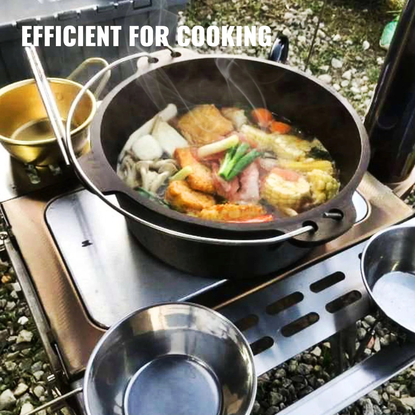 VEVOR Tent Wood Stove,Outdoor Camping Wood Burning Stove Stainless Steel with Folding Pipe,Portable Wood Stove 90.6'' Height Wood Tent Stove for Camping, Tent Heating, Hunting, Outdoor Cooking