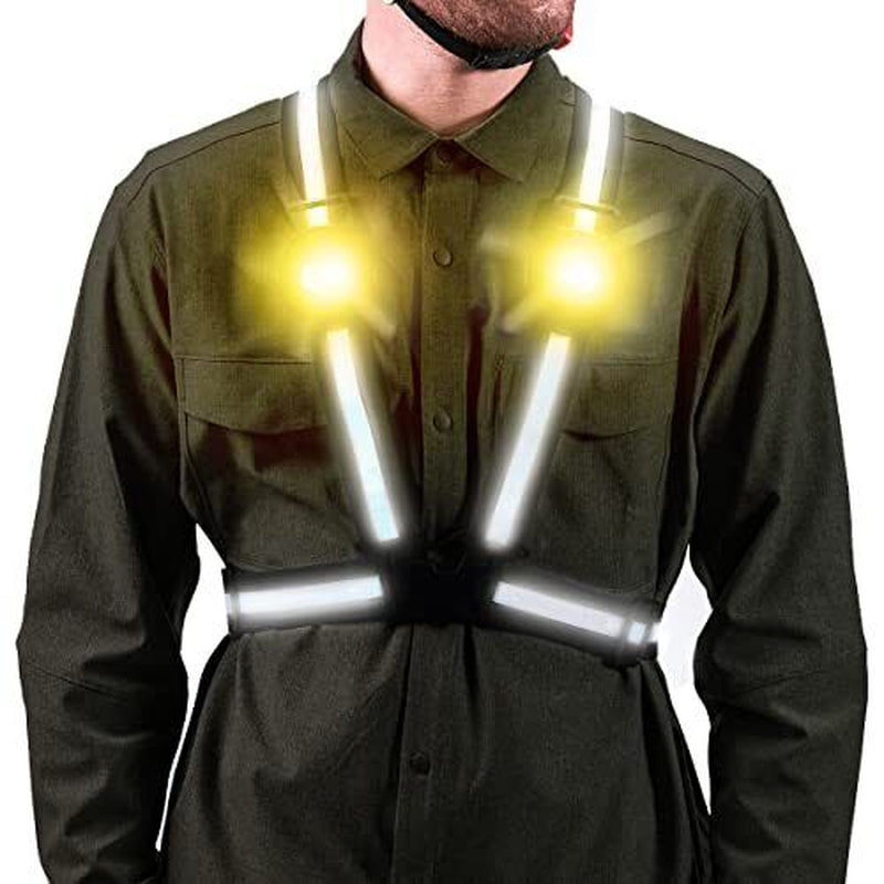 Blinkervest | High Visibility Reflective Cycling, Running, Walking Vest | LED