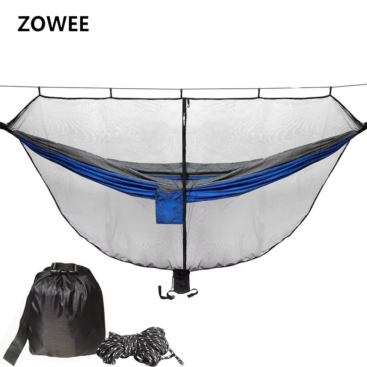 Portable Hammock Mosquito Net Camping Survival Garden Hunting Leisure Hamac Travel Double Person Hamak