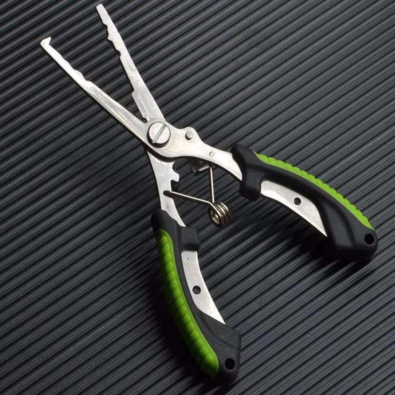 Multifunction Fishing Pliers Anti-Slip High-Strength Cut Fishing Line Fishing Tied Hooks Pliers Equipment Fishing Accessories