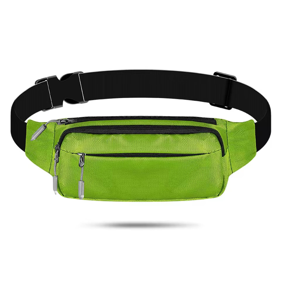 Waterproof Waist Pack Women Sports Running Waist Bag for Men Mobile Phone Holder Belt Bag Gym Fitness Travel Pouch Chest Bags