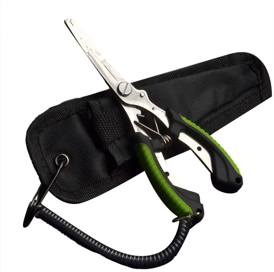 Multifunction Fishing Pliers Anti-Slip High-Strength Cut Fishing Line Fishing Tied Hooks Pliers Equipment Fishing Accessories