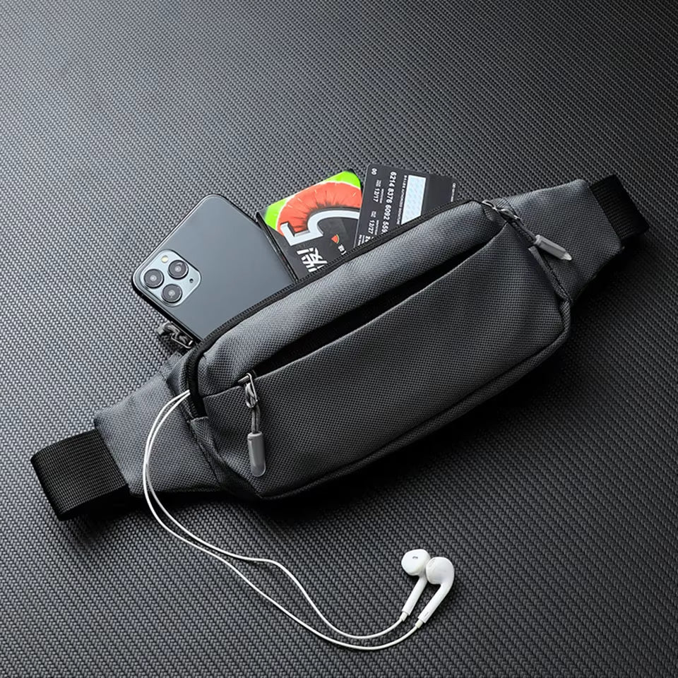 Waterproof Waist Pack Women Sports Running Waist Bag for Men Mobile Phone Holder Belt Bag Gym Fitness Travel Pouch Chest Bags