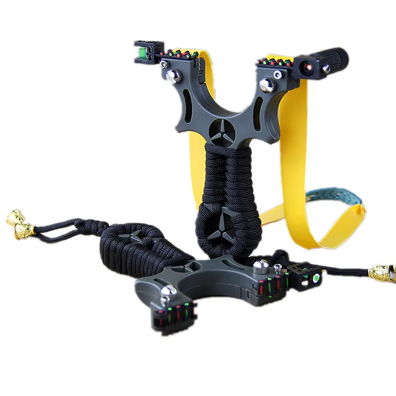 High Precision Infrared Laser Slingshot Pressureless Fast Catapult Outdoor Professional Shooting Hunting Competitive Sports Toy