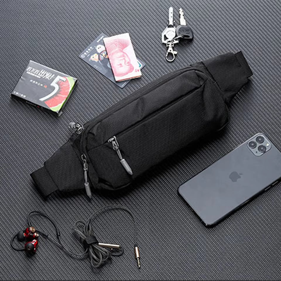 Waterproof Waist Pack Women Sports Running Waist Bag for Men Mobile Phone Holder Belt Bag Gym Fitness Travel Pouch Chest Bags