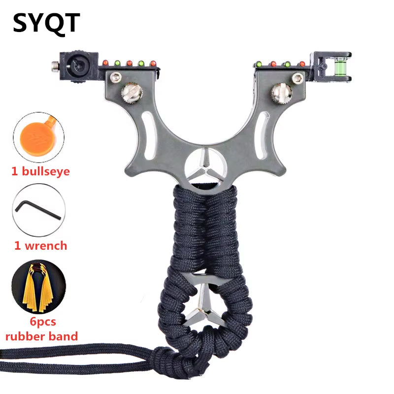 High Precision Infrared Laser Slingshot Pressureless Fast Catapult Outdoor Professional Shooting Hunting Competitive Sports Toy