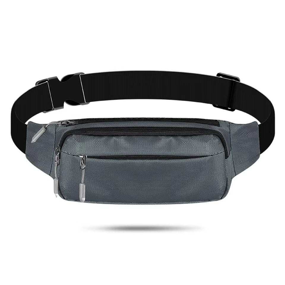 Waterproof Waist Pack Women Sports Running Waist Bag for Men Mobile Phone Holder Belt Bag Gym Fitness Travel Pouch Chest Bags