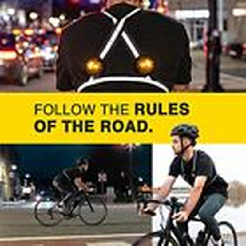 Blinkervest | High Visibility Reflective Cycling, Running, Walking Vest | LED