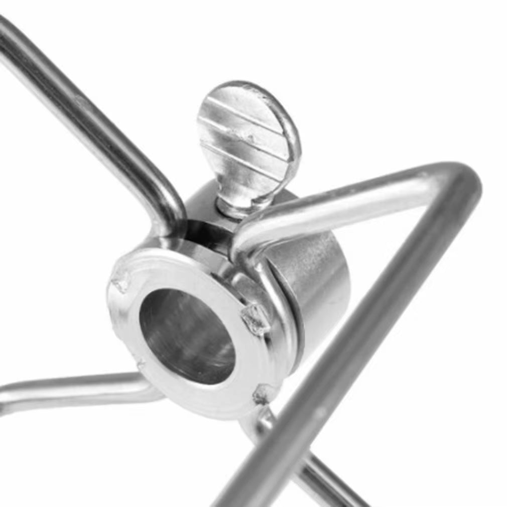 Portable BBQ Rotisserie Forks Stainless Steel Spit BBQ Forks Charcoal Chicken Grill Roast Meat BBQ Fork Tool