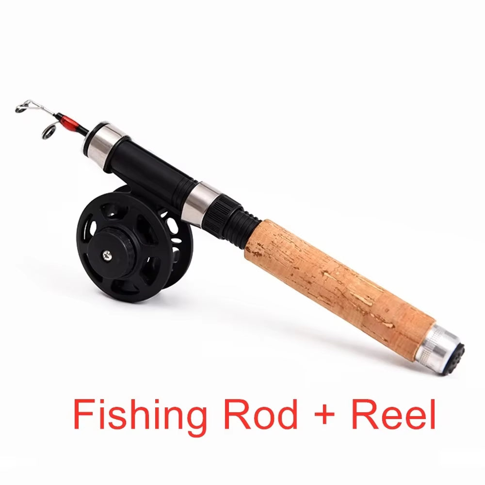 New Winter Fishing Rods Ice Fishing Rods Fishing Reels to Choose Rod Combo Pen Pole Lures Tackle Spinning Casting Hard Rod