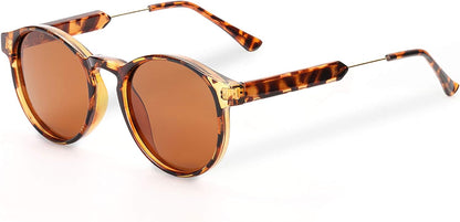 Polarized Sunglasses for Women Retro round Womens Sunglasses Vintage Shades