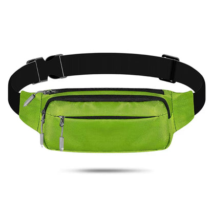 Waterproof Waist Pack Women Sports Running Waist Bag for Men Mobile Phone Holder Belt Bag Gym Fitness Travel Pouch Chest Bags