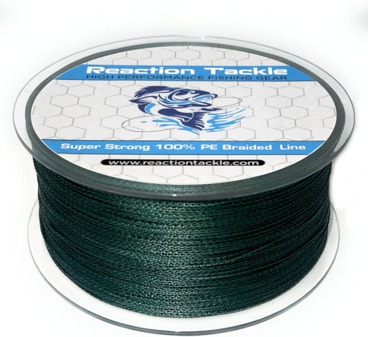 Braided Fishing Line - Pro Grade Power Performance for Saltwater or Freshwater Fish - Colored Fishing Line Braid for Extra Visibility