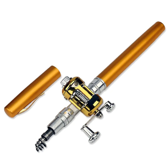 The Compact Dynamo: Aluminium Alloy Pocket Fishing Rod