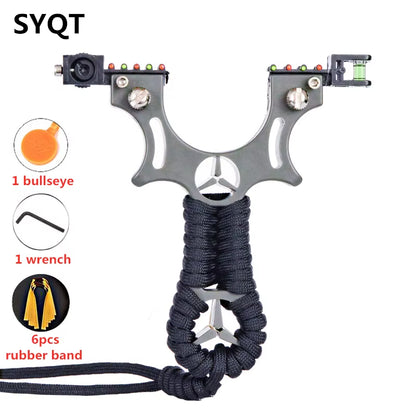 High Precision Infrared Laser Slingshot Pressureless Fast Catapult Outdoor Professional Shooting Hunting Competitive Sports Toy