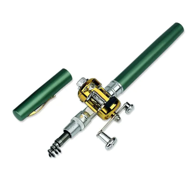 The Compact Dynamo: Aluminium Alloy Pocket Fishing Rod